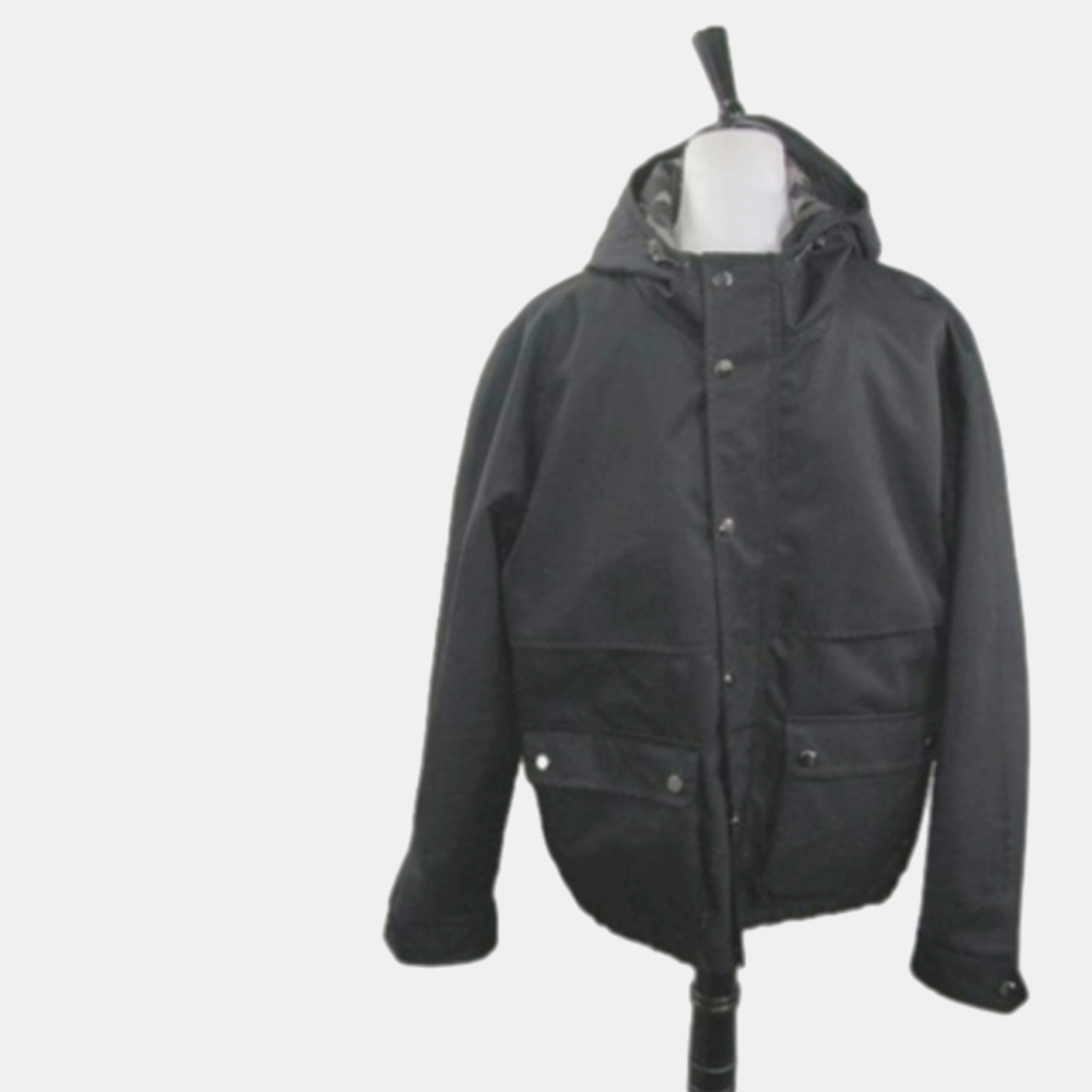 ZARA Man Men's Black Spring/Fall Hooded Jacket Size XL